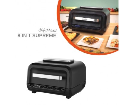 Chef O Matic 8 in 1 SUPREME - Grill and air fryer