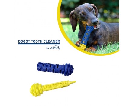 Doggy Tooth Cleaner by Starlyf - Toothbrush for dogs