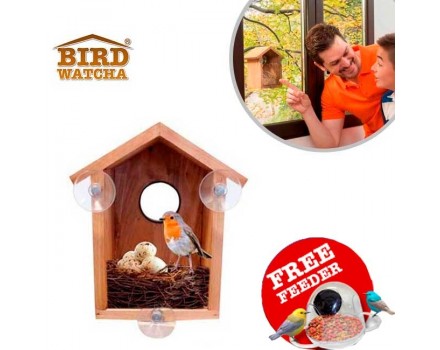 Bird Watcha + Feeder FREE - Birdhouse