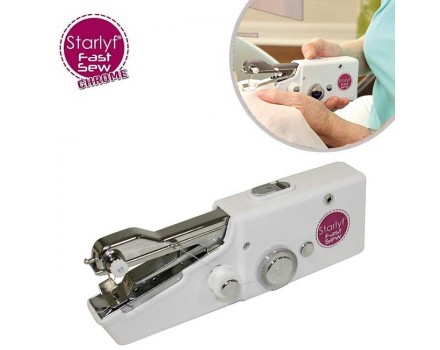 Starlyf Fast Sew Chrome 2x1 - Mini sewing machine
