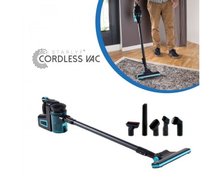 Starlyf Cordless Vac Black- Cordless hoover