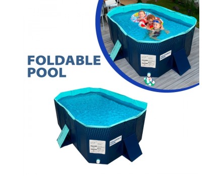 Foldable Pool - Innovative non-inflation folding pool 