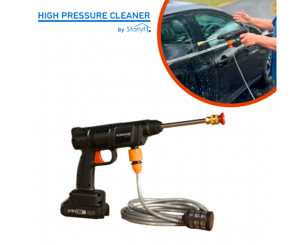 High Pressure Cleaner by Starlyf- Cordless high pressure water cleaner 