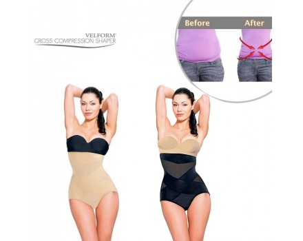 Velform Cross Compression Shaper 2x1 - Body Shaper