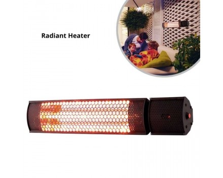 Radiant Heater - Ultimate in Fast & Weatherproof Outdoor Heating