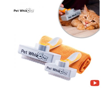 Pet Whiz - Big & small cat brushes