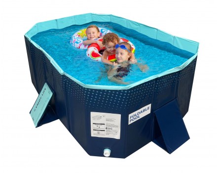 Foldable Pool - Innovative non-inflation folding pool 