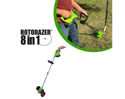 Rotorazer 8-in-1 -The multi cutting, trimming lawn and garden machine