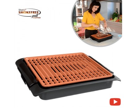 Starlyf Smokefree Copper Grill - Indoor Grill
