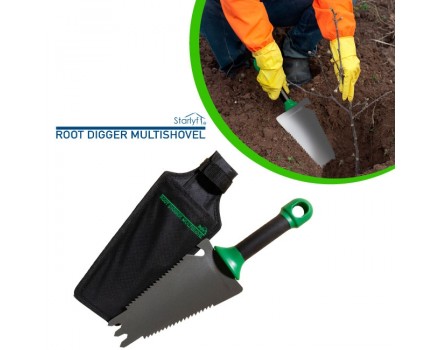 Starlyf Root Digger Multishovel - Four tools in one