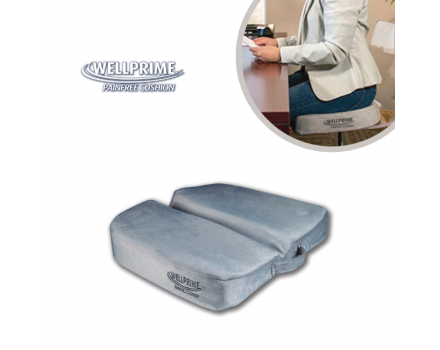 Wellprime Painfree Cushion - Pain Relieving Memory Foam Cushion