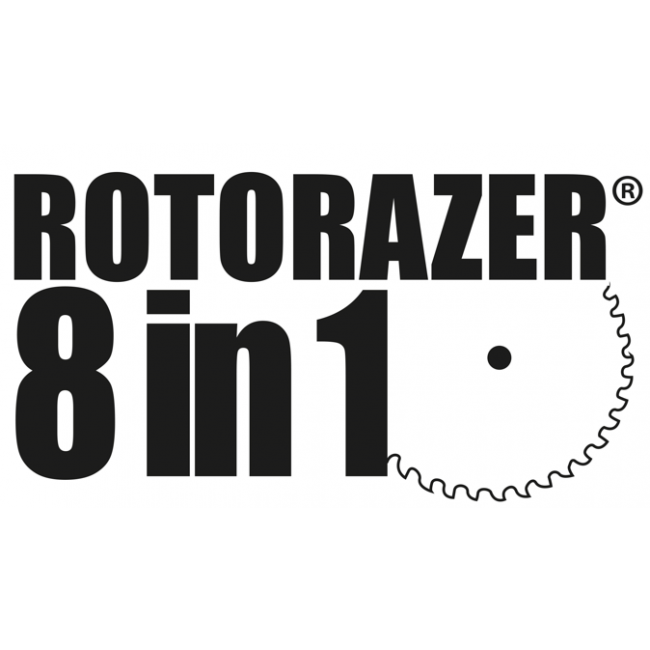 Rotorazer 8-in-1 -The multi cutting, trimming lawn and garden machine