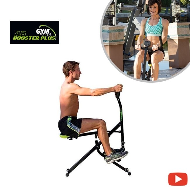 All in one fitness machine Ab Booster Plus Computer