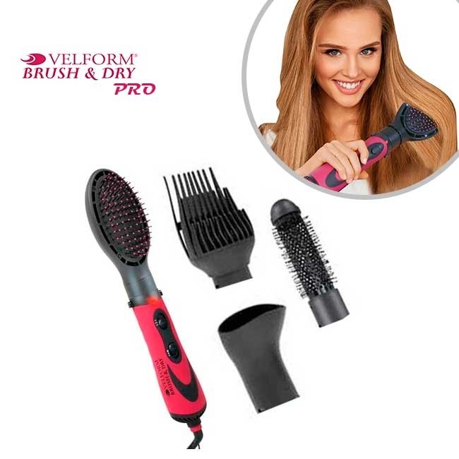 Velform brush shop and dry