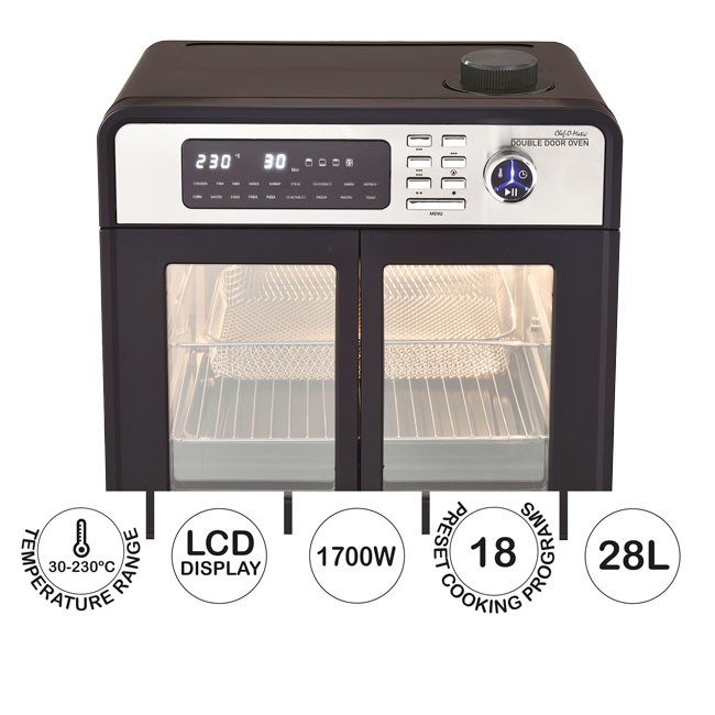 Chef O Matic Double Door Oven 12 appliances in 1