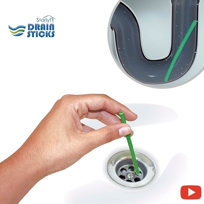 Drain Sticks Pipes cleaner and disinfectant