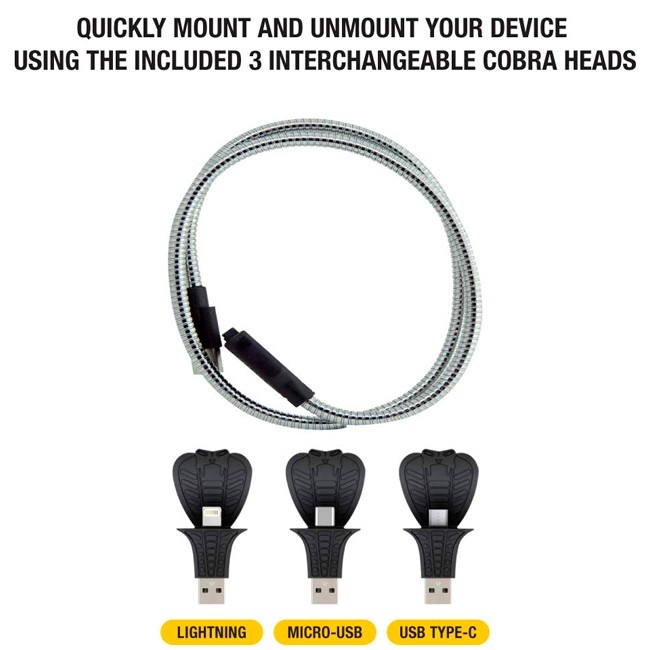 Rattle Snake Coil with 3 heads