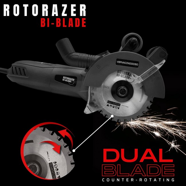 Circular Saw ROTORAZER BI-Blade, 1050W, Dual Blade Technology