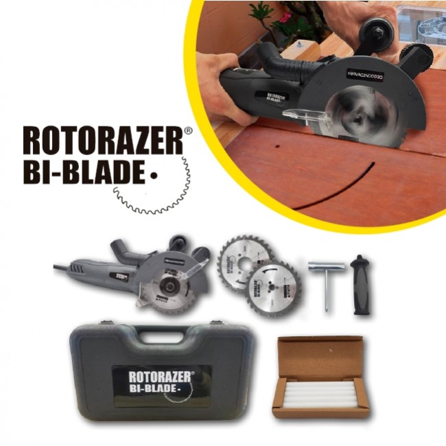 Circular Saw ROTORAZER BI-Blade, 1050W, Dual Blade Technology