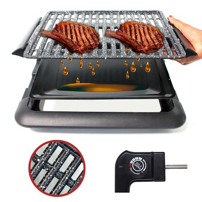 Electric Grill UK Starlyf Smokefree Grill