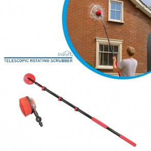 Starlyf Telescopic Rotating Scrubber - The powerful water-powered cleaning tool