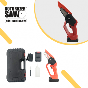 Rotorazer Mini Chainsaw - Portable & Lightweight Chainsaw