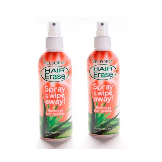 2 x Hair removal spray Hair Erase | Best Direct UK